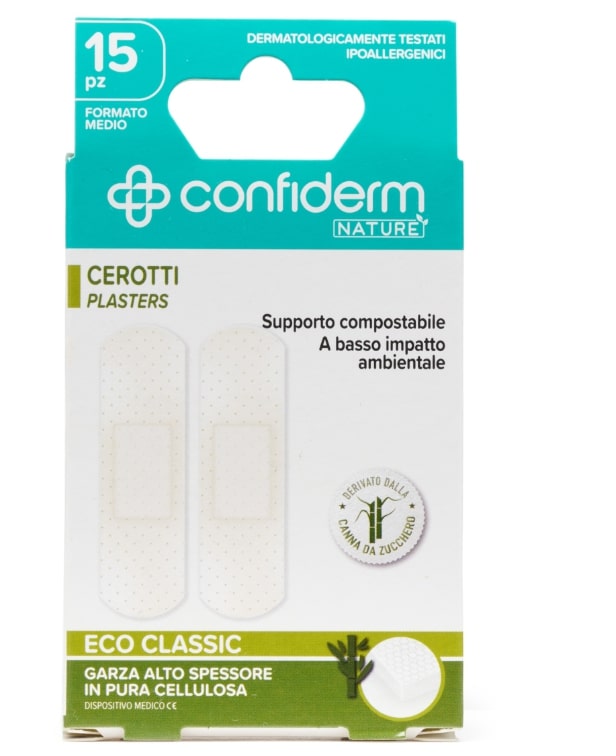 CONFIDERM NATURE CEROTTI ECO CLASSIC 15PZ FORMATO MEDIO