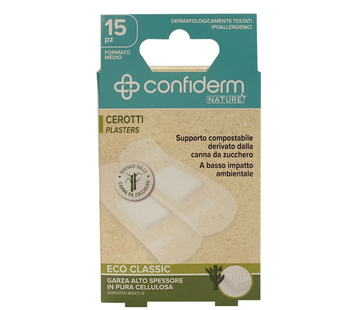 CONFIDERM NATURE CEROTTI ECO CLASSIC 15PZ FORMATO MEDIO