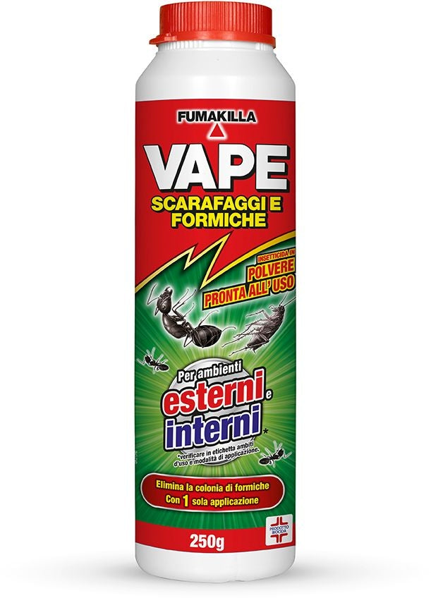 VAPE FUMAKILLA SCARAFAGGI E FORMICHE POLVERE 250G