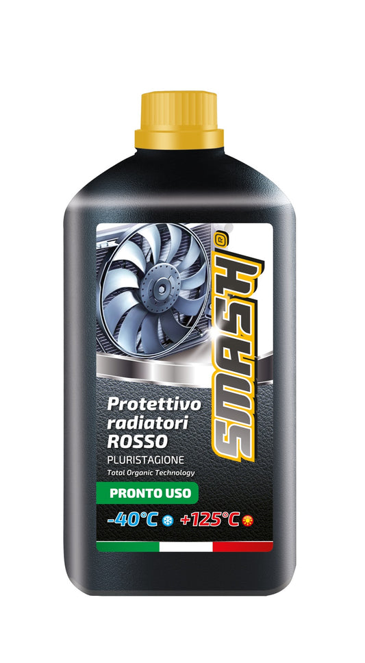 AREXONS SMASH PROTETTIVO RADIATORI ROSSO PLURISTAGIONE 1LT PRONTO USO -40C +125C