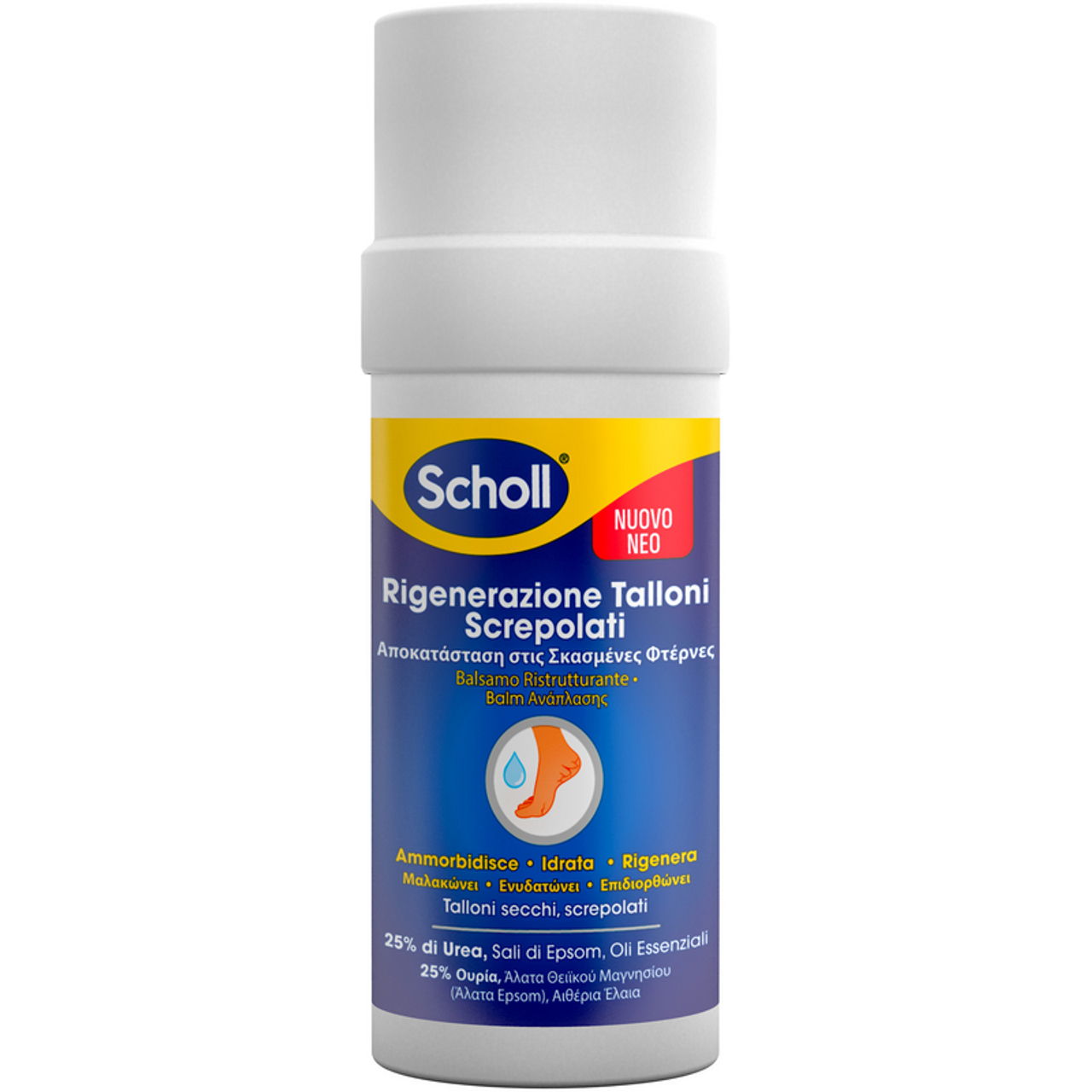 SCHOLL RIGENERAZIONE TALLONI SCREPOLATI BALSAMO RISTRUTTURANTE STICK 70 GRAMMI