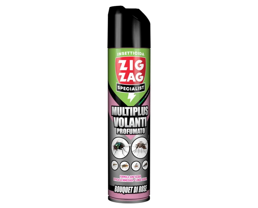 ZIG ZAG SPECIALIST MULTIPLUS VOLANTI PROFUMATO SPRAY 600ML BOUQUET DI ROSE