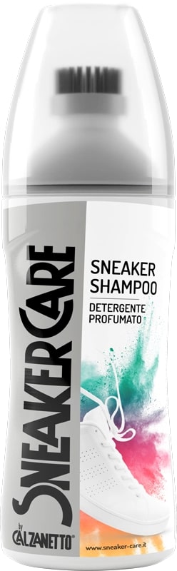 EBANO CALZANETTO SNEAKER CARE SNEAKER SHAMPOO DETERGENTE PROFUMATO CON APPLICATORE 75ML