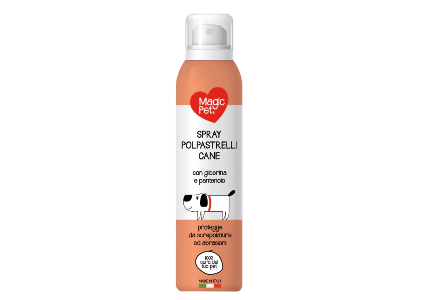 MAGIC PET SPRAY POLPASTRELLI CANE 200ML GLICERINA E PANTENOLO PROTEGGE DA SCREPOLATURE ED ABRASIONI