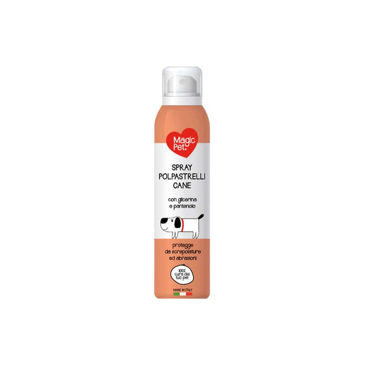 MAGIC PET SPRAY POLPASTRELLI CANE 200ML GLICERINA E PANTENOLO PROTEGGE DA SCREPOLATURE ED ABRASIONI