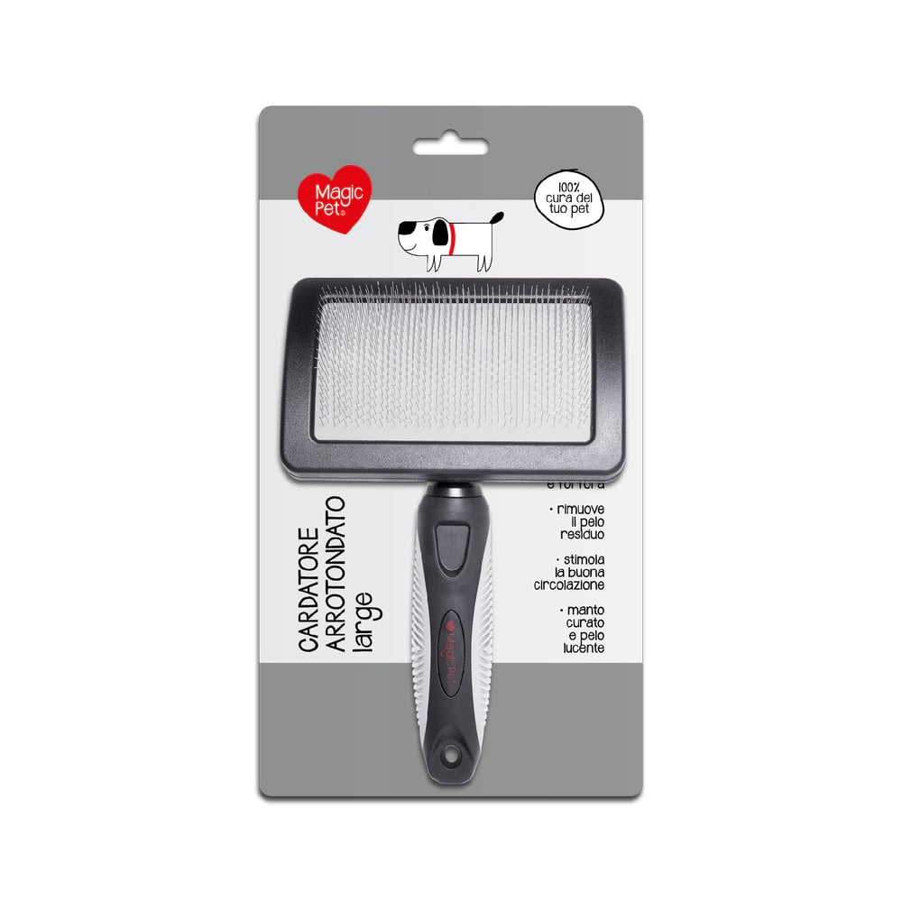 MAGIC PET CARDATORE ARROTONDATO PER CANI E GATTI LARGE