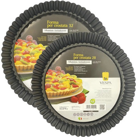 VESPA FORMA CROSTATA CM.28 FONDO RIALZATO ANTIADERENTE 20051