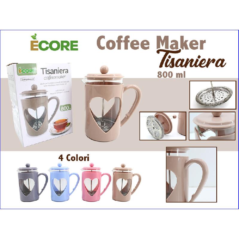 INTRADE ECORE COFFEE MAKER TISANIERA 800ML SCHIUMACAPPUCCINO ASSORTITA