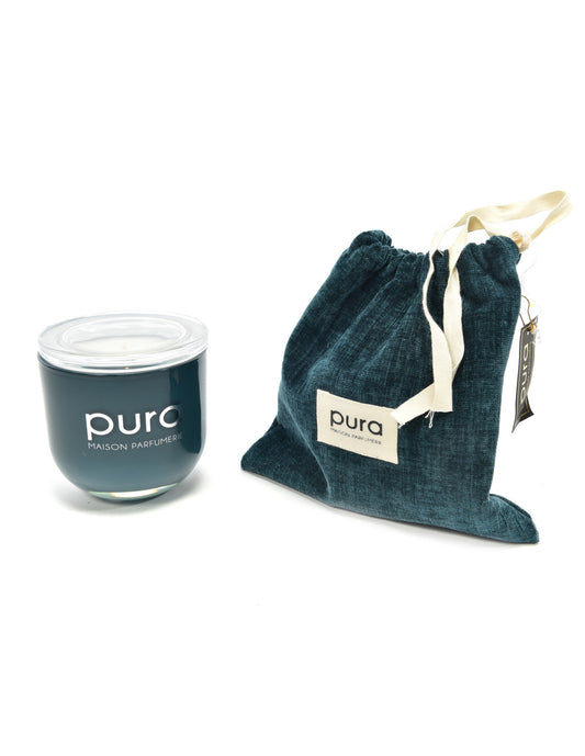 MERCURY PURA CANDELA PROFUMATA 300GR FRAGRANZA POMELO IN SACCHETTO DI TESSUTO