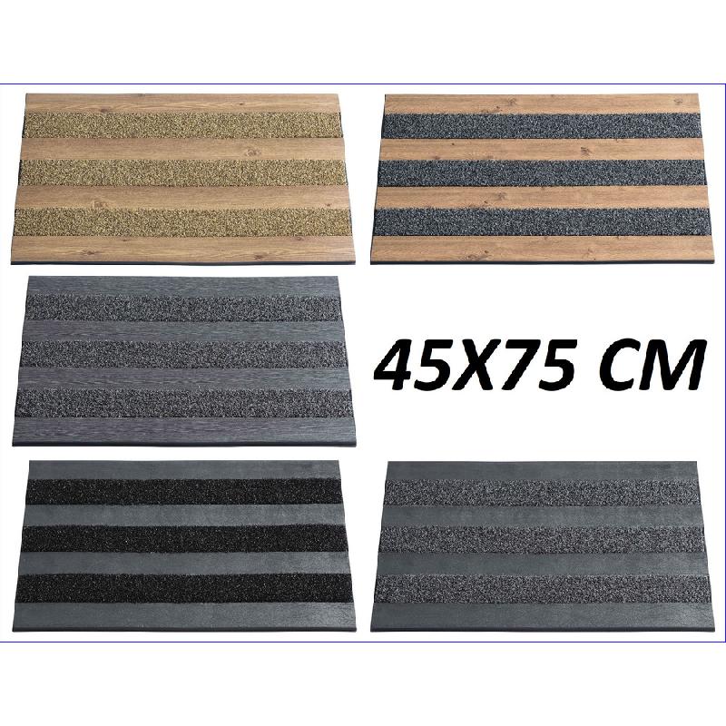 FANCY HOME ZERBINO WOOD CM.45X75 ASSORTITO