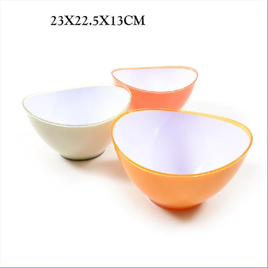 MERCURY COLOR POLISTIRENE INSALATIERA 2,2L CM.23X22,5X13 ASSORTITA