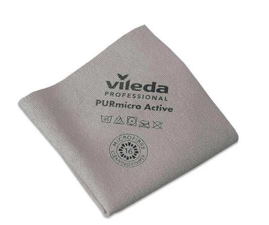 VILEDA PUR MICRO ACTIVE CM.38X35 1PZ GREY