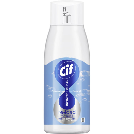CIF INFINITE CLEAN TUTTO IN 1 RICARICA 590ML SENSITIVE FIORI DI LOTO & SALI MINERALI