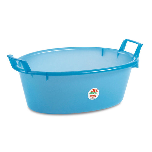 STEFANPLAST BACINELLA OVALE AZZURRO CM.70 50LT