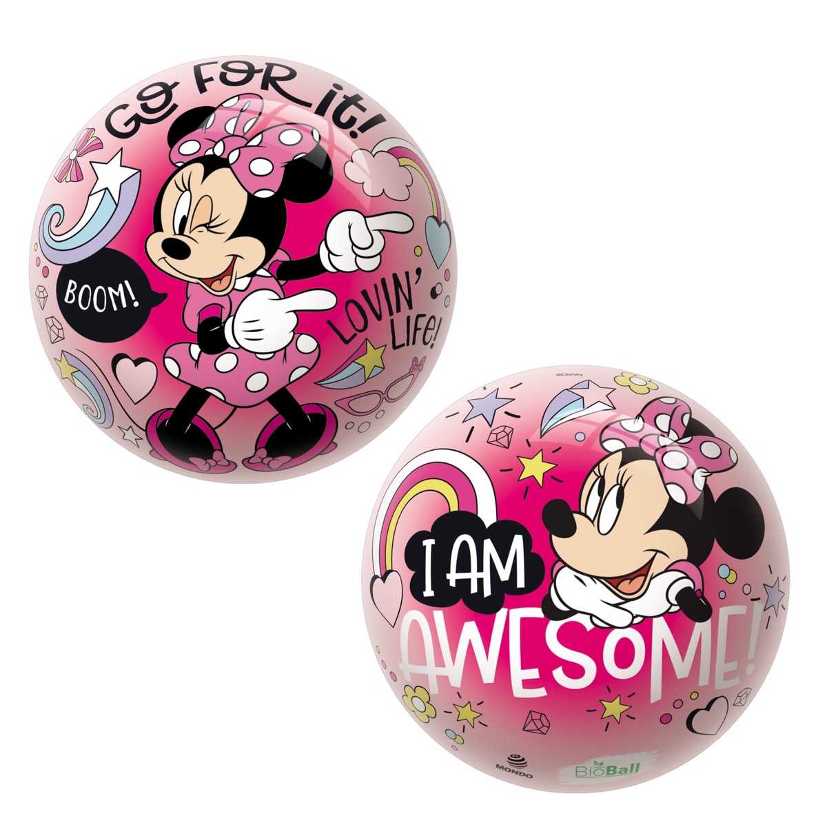 MONDO PALLONE MINNIE CM.14 ASSORTITO