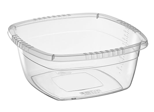 ARBEMA BURSEV FOLLOW ME BACINELLA QUADRATA TRASPARENTE LT.12,5 CM.38