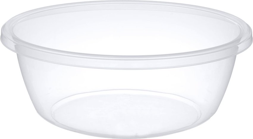 ARBEMA DUNYA BACINELLA TONDA PLASTICA LT.21 CM.47X17,5 TRASPARENTE