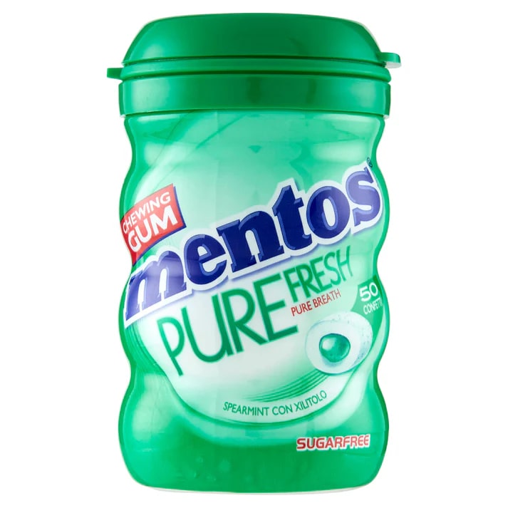 MENTOS PURE FRESH 60G 30 CONFETTI SPEARMINT