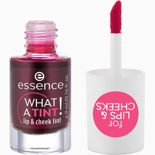 ESSENCE WHAT A TINT! TINTA LABBRA & GUANCE 01 KISS FROM A ROSE