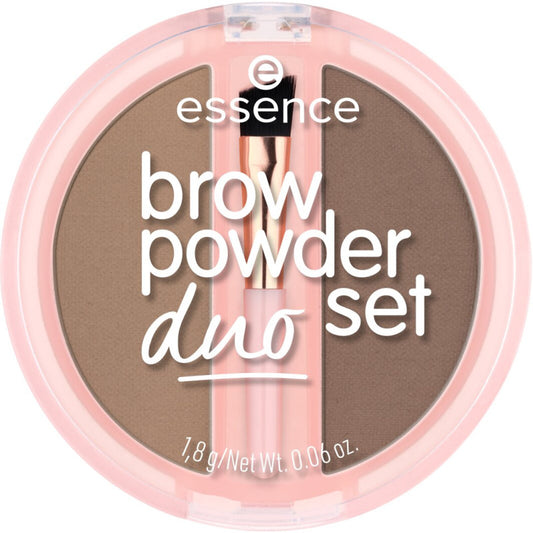 ESSENCE BROW POWDER DUO SET SOPRACCIGLIA 1,8G 01 LIGHT