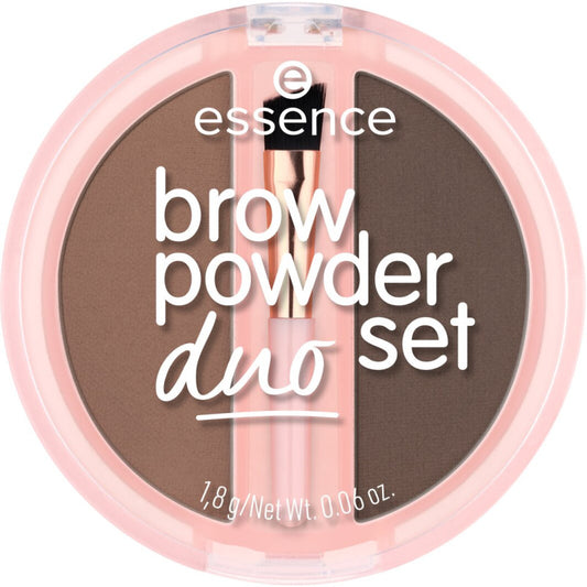 ESSENCE BROW POWDER DUO SET SOPRACCIGLIA 1,8G 02 MEDIUM