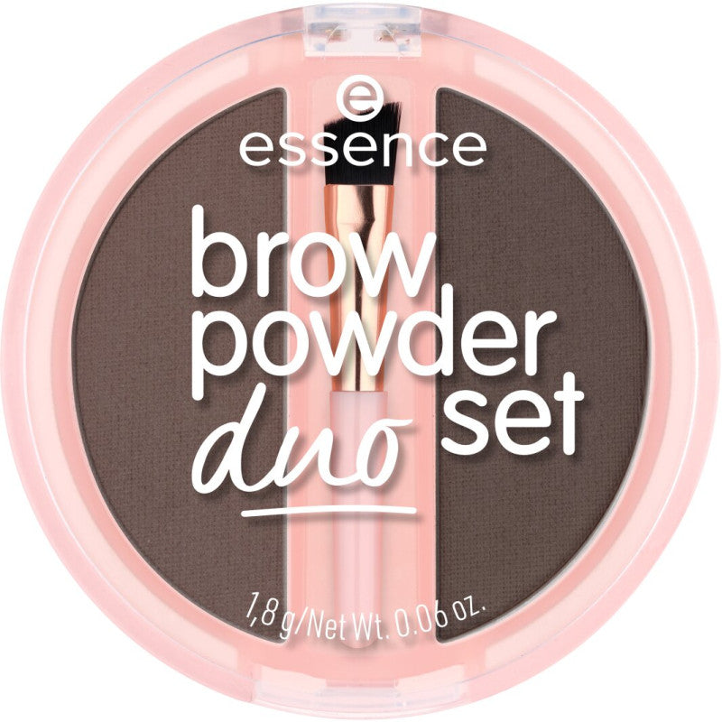 ESSENCE BROW POWDER DUO SET SOPRACCIGLIA 1,8G 03 DARK