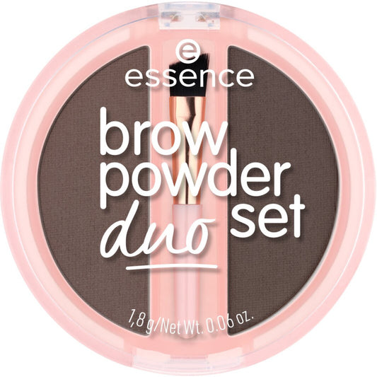 ESSENCE BROW POWDER DUO SET SOPRACCIGLIA 1,8G 03 DARK