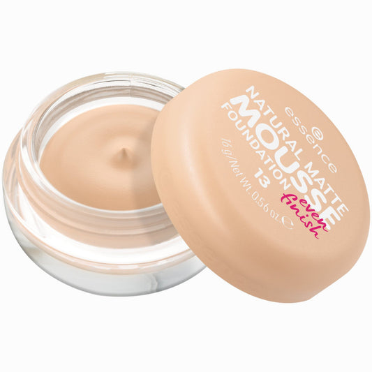 ESSENCE FONDOTINTA NATURAL MATTE MOUSSE FOUNDATION EVEN FINISH 16G 13