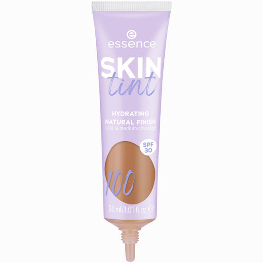 ESSENCE FONDOTINTA SKIN TINT SPF 30 HYDRATING NATURAL FINISH 100