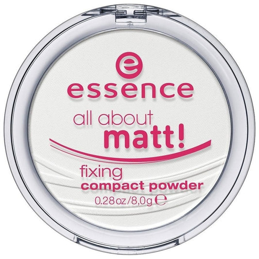 ESSENCE CIPRIA COMPATTA TRASPARENTE ALL ABOUT MATT! FIXING COMPACT POWDER 8G