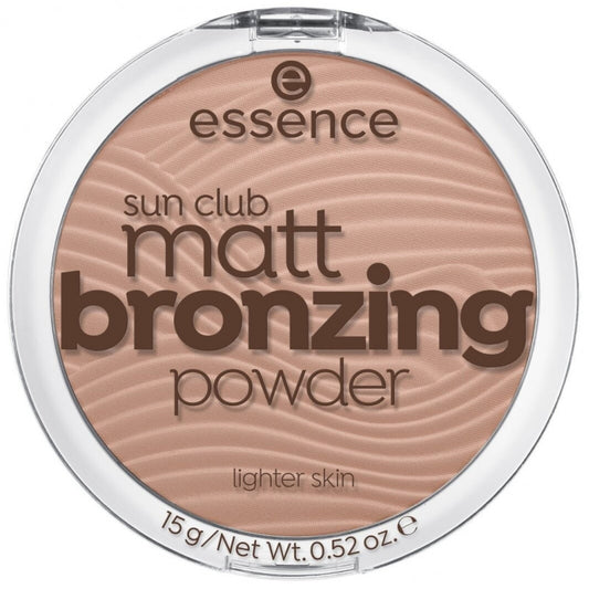 ESSENCE TERRA VISO ABBRONZANTE SUN CLUB MATT BRONZING POWDER LIGHTER SKIN 15G 01