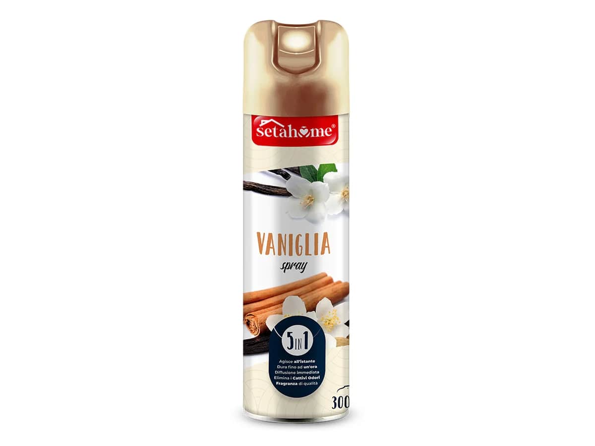 SETABLU HOME DEO AMBIENTI SPRAY 5IN1 300ML VANIGLIA