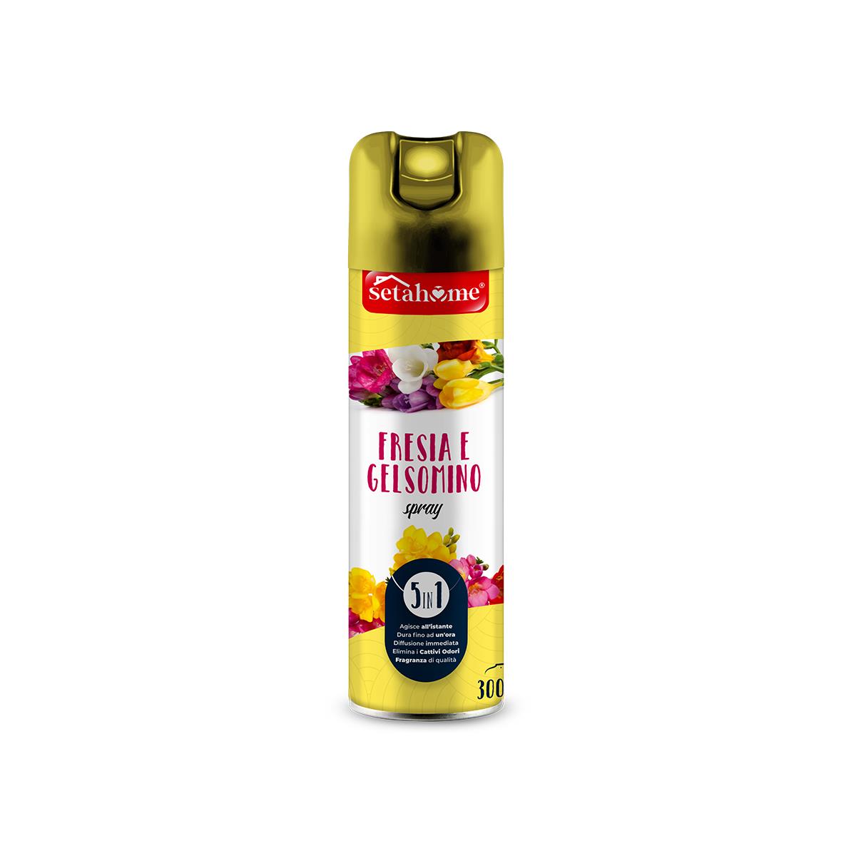 SETABLU HOME DEO AMBIENTI SPRAY 5IN1 300ML FRESIA E GELSOMINO
