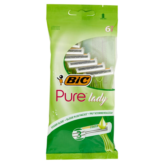 BIC RASOIO PURE LADY 3 LAME ALOE 6PZ