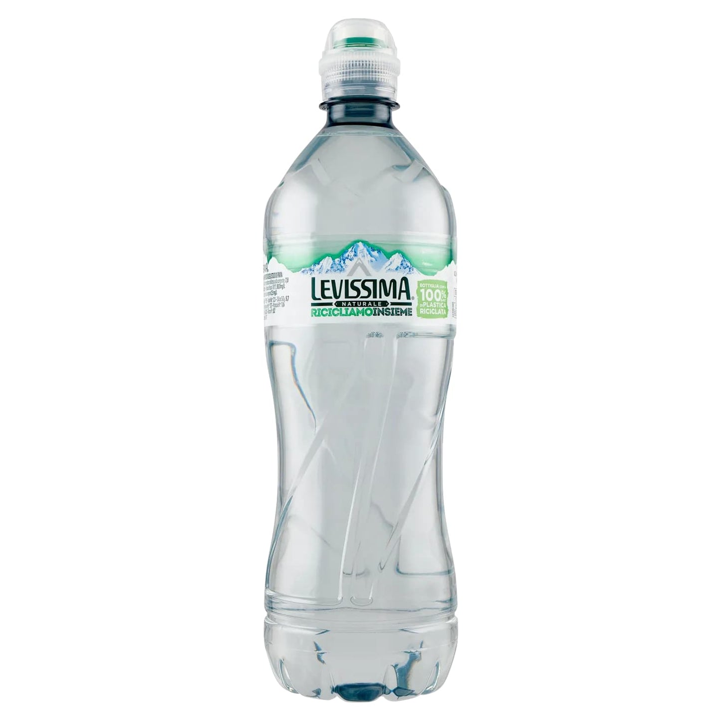 LEVISSIMA ACQUA NATURALE 100% R-PET 75CL