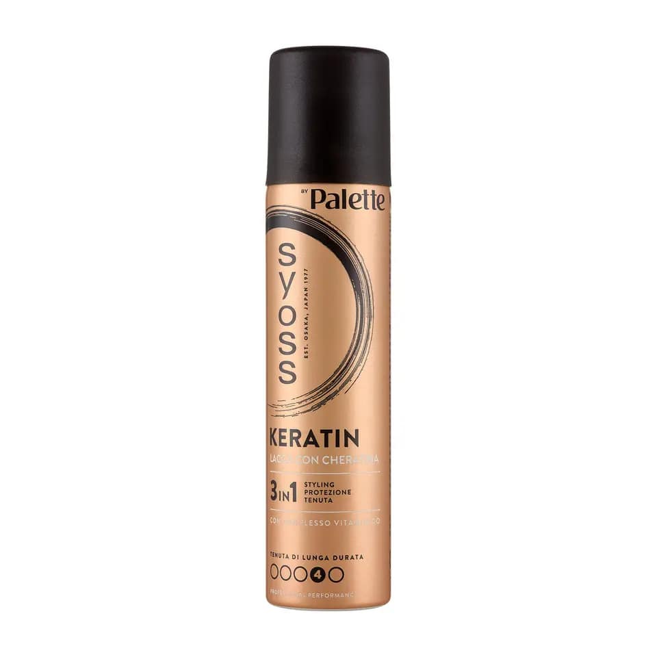 SYOSS BY PALETTE LACCA 75ML KERATIN 3IN1 CON CHERATINA