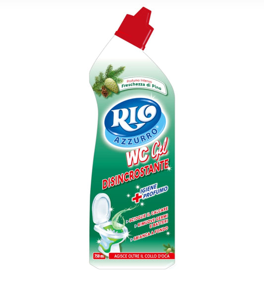 RIO AZZURRO WC GEL 750ML DISINCROSTANTE FRESCHEZZA DI PINO