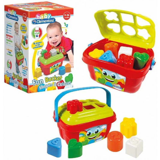 CLEMENTONI BABY SECCHIELLO FORME E COLORI 9-36 MESI
