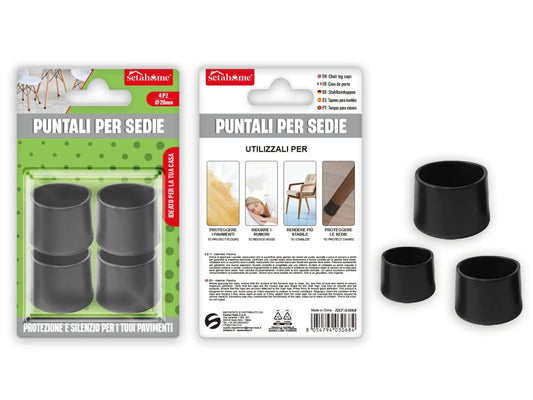 SETABLU HOME PUNTALI PER SEDIE ROTONDI 4PZ 20MM