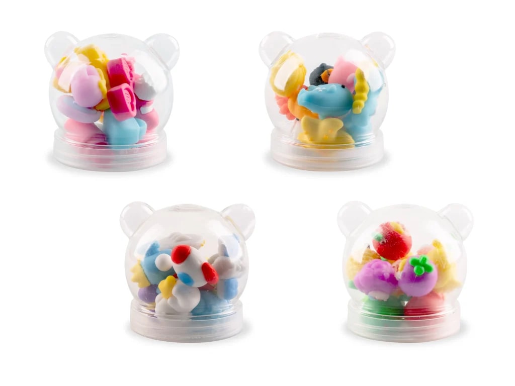 COLOURBOOK SET 12 GOMME COLORATE LE GOMMINE ASSORTITE