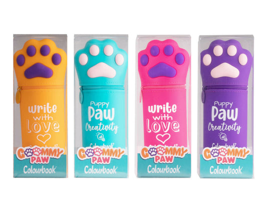 COLOURBOOK BUSTINA PORTAPENNE GOMMY PAW IN SILICONE