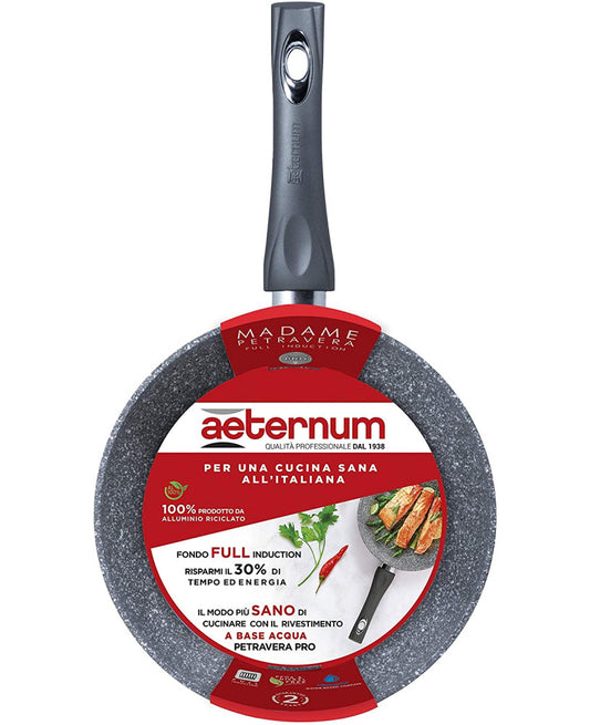 AETERNUM MADAME PETRAVERA FONDO FULL INDUCTION WOK SALTAPASTA 1 MANICO CM.24