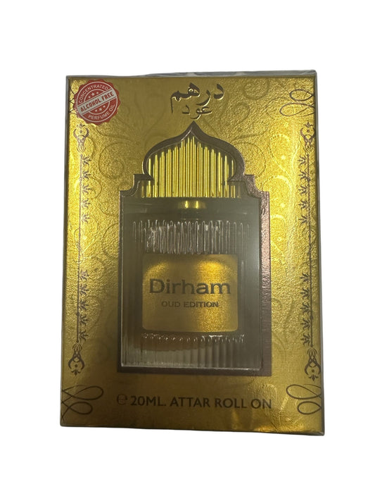 AL JOHAR PROFUMO OLIO ROLL-ON 20ML DIRHAM OUD EDITION