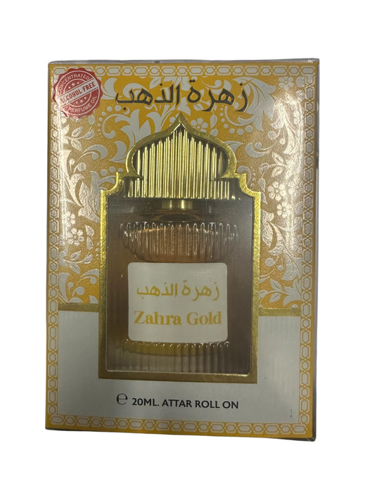 AL JOHAR PROFUMO OLIO ROLL-ON 20ML ZAHRA GOLD