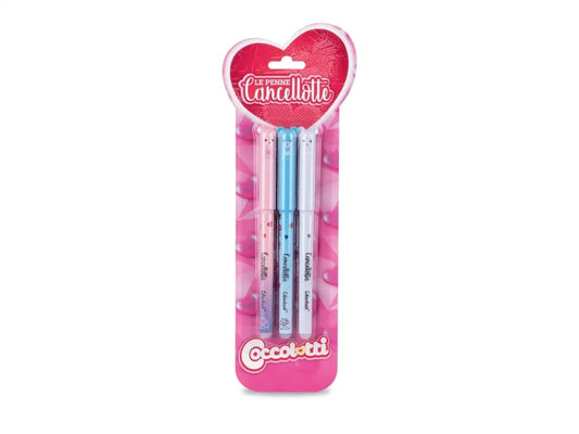 COLOURBOOK COCCOLOTTI SET 3 PENNE CANCELLOTTE