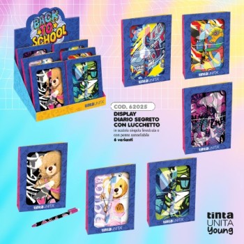 TINTA UNITA YOUNG DIARIO SEGRETO CON LUCCHETTO