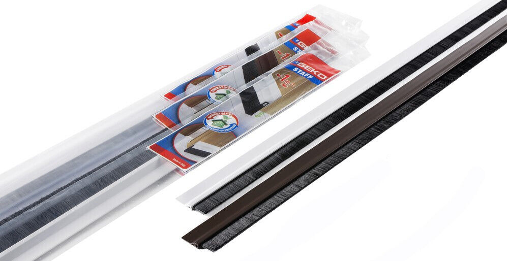 GEKO PARASPIFFERI AUTOADESIVO IN PVC CON SPAZZOLA CM.100 TRASPARENTE