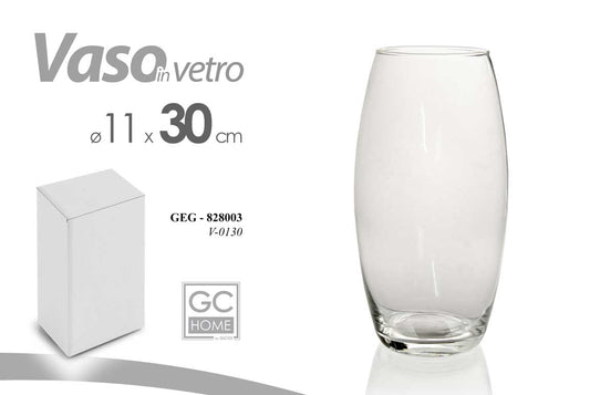 GICOS VASO IN VETRO CM.11X30 GEG-828003