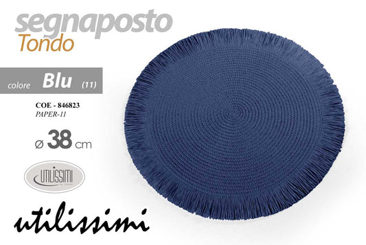 GICOS SEGNAPOSTO TONDO 38CM BLU COE-846823