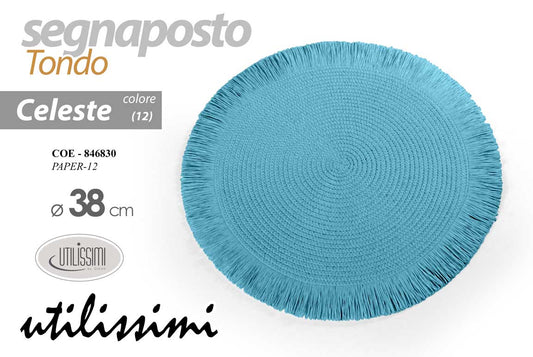 GICOS SEGNAPOSTO TONDO 38CM CELESTE COE-846830